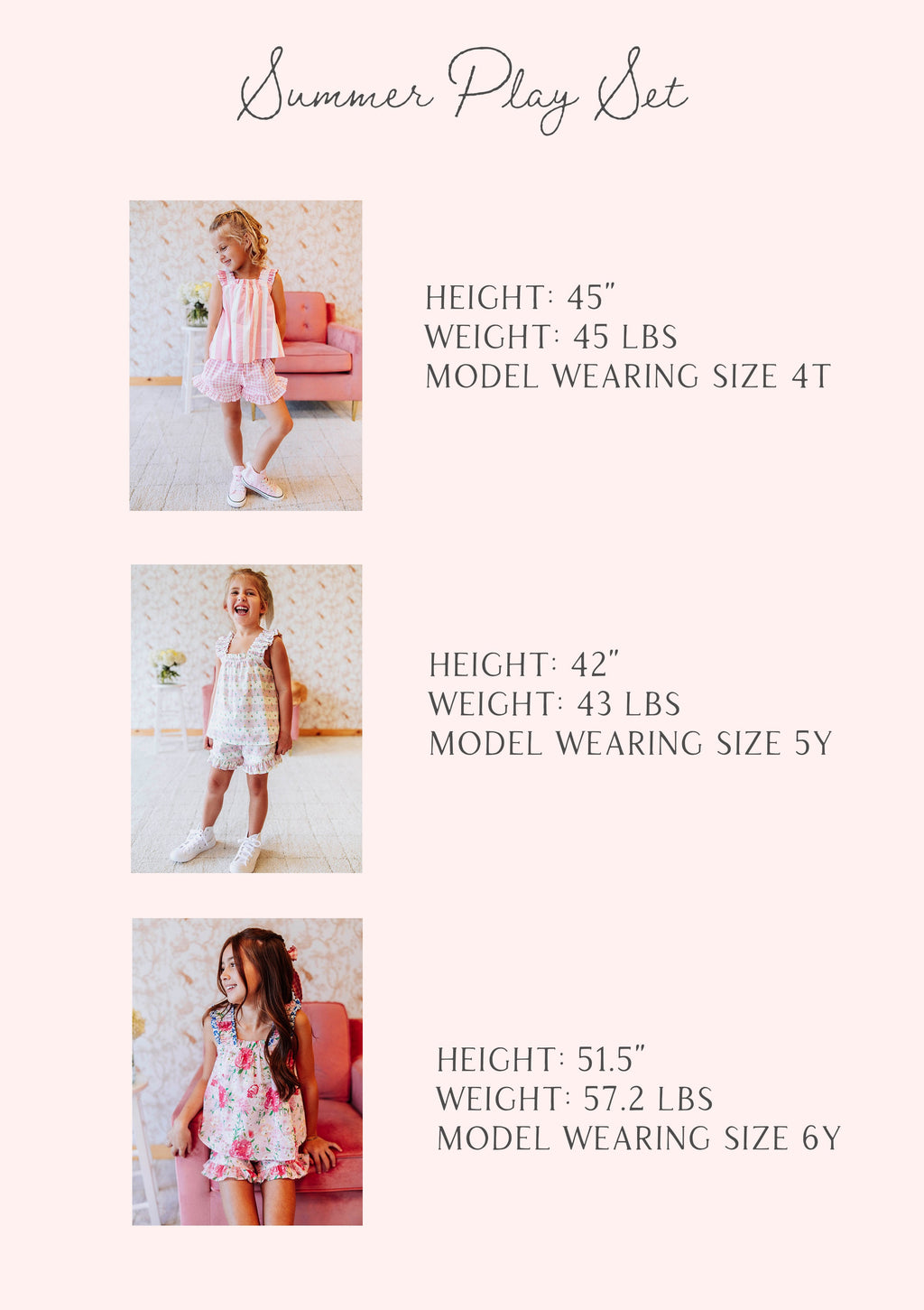 Summer Play Set - Patchwork Gingham