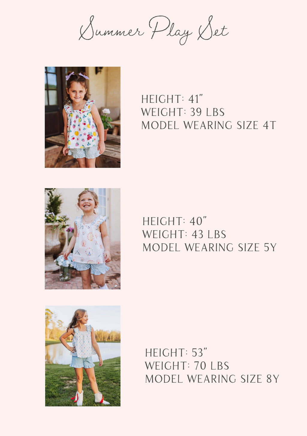 Summer Play Set - Tutti Fruity